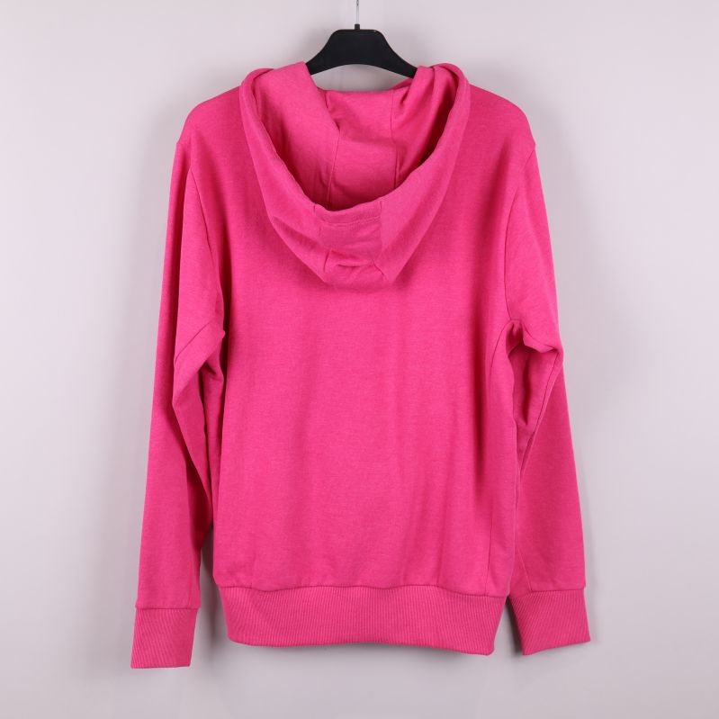 Baksida av rosa hoodie