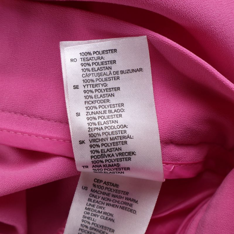 Materiallapp i byxor