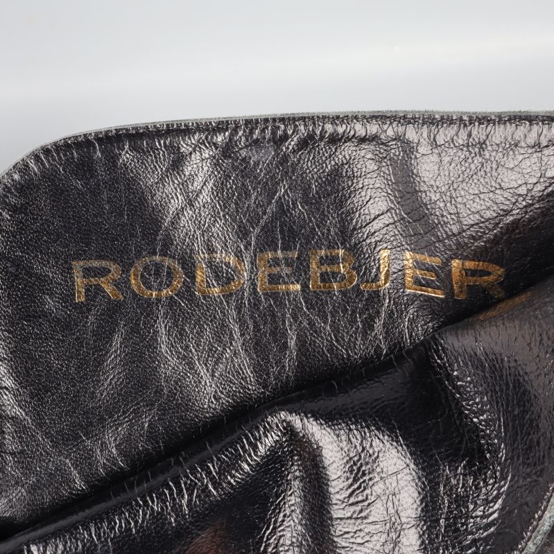 Rodebjer logo på insidan av stöveln