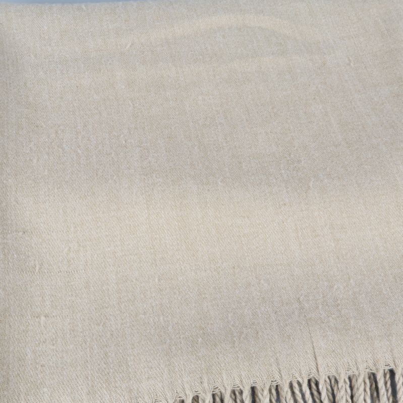 Närbild av beige halsduk struktur