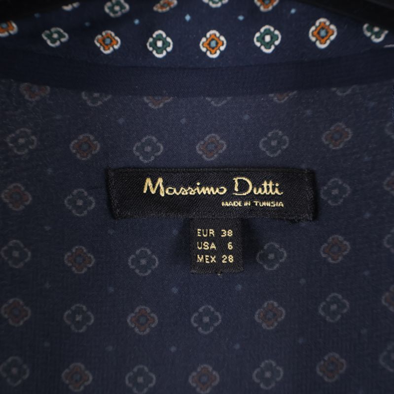 Massimo Dutti etikett i klänning