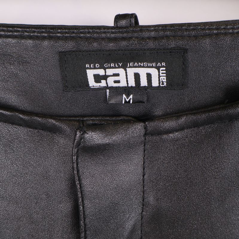 Närbild på etikett cam