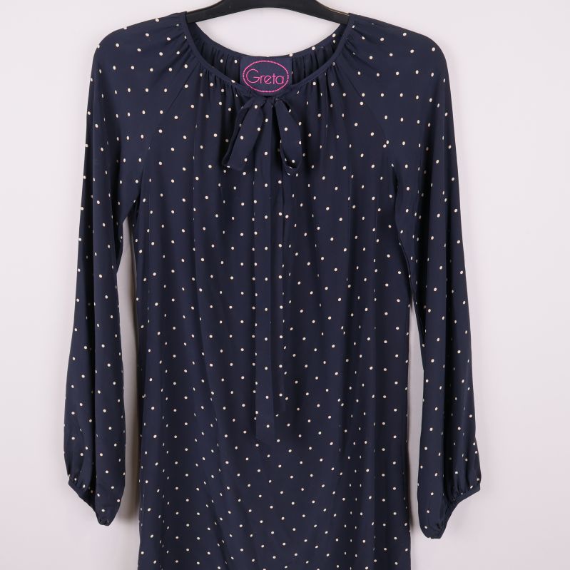 Närbild på klänningen