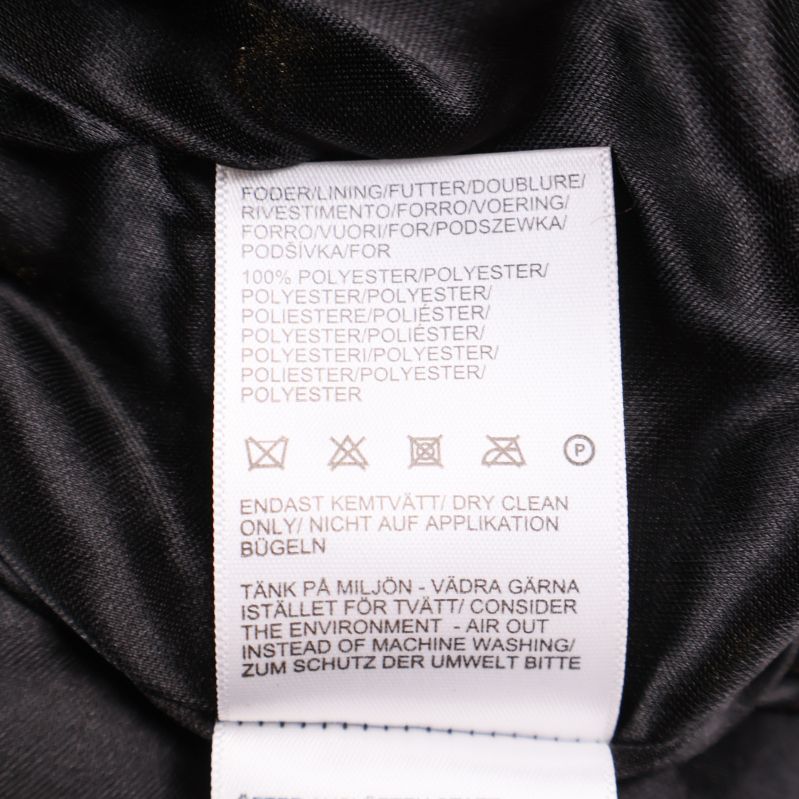 Tvättrådslapp med fodermaterial 100% polyester