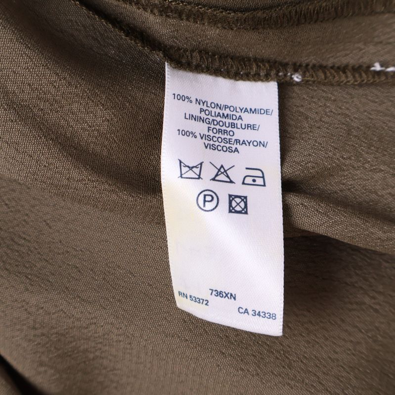 Tvättlapp med materialinformation i kjolens innertyg