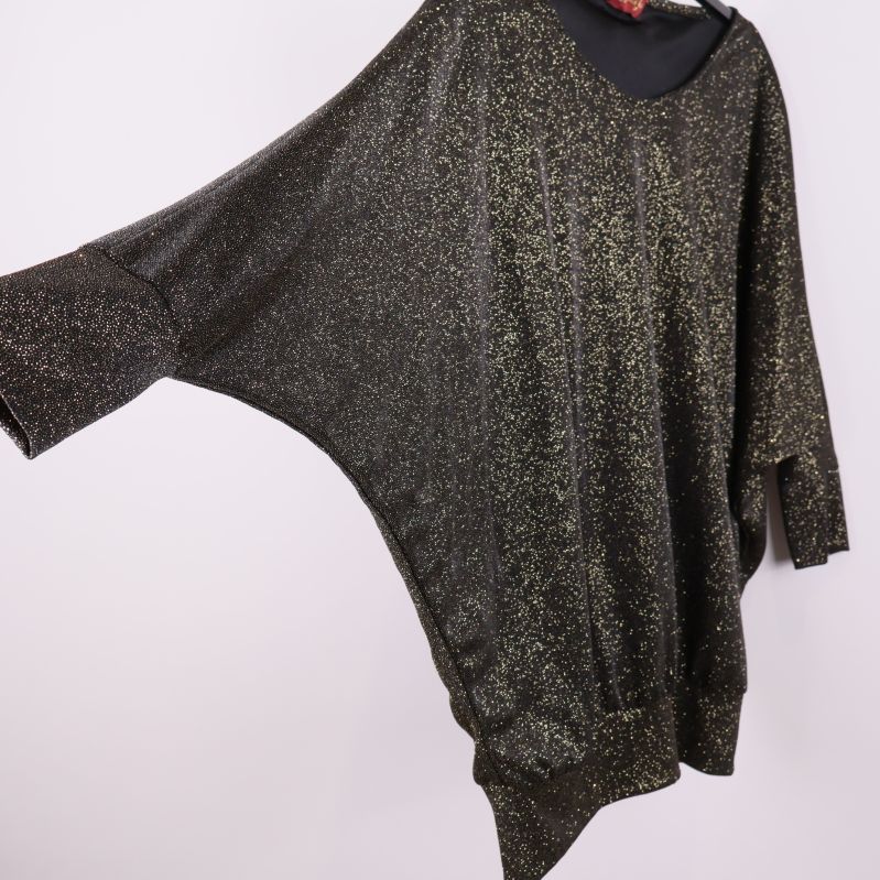 Butterfly topp med utsträckt ärm för luftig passform