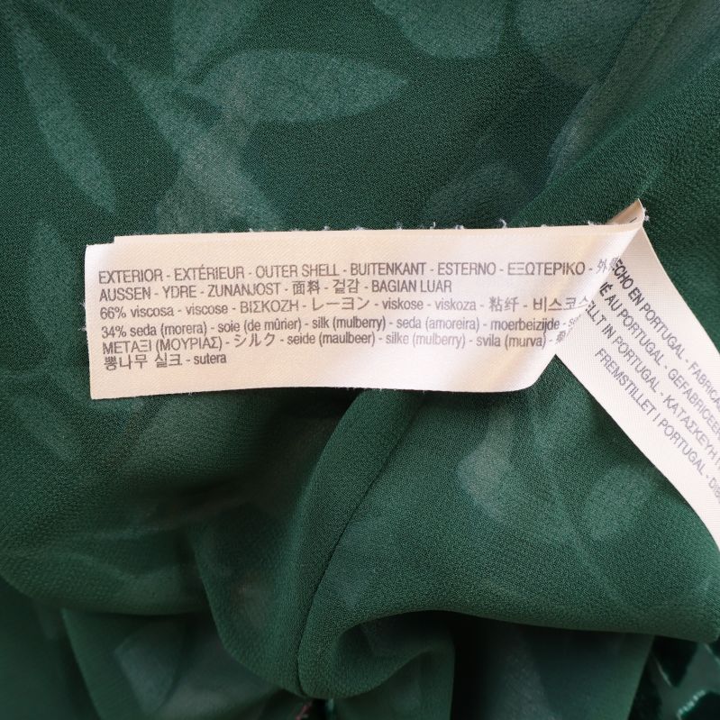 Materialinformation på etikett
