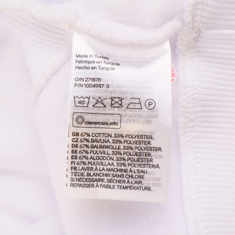 Materiallapp med information om material i västen