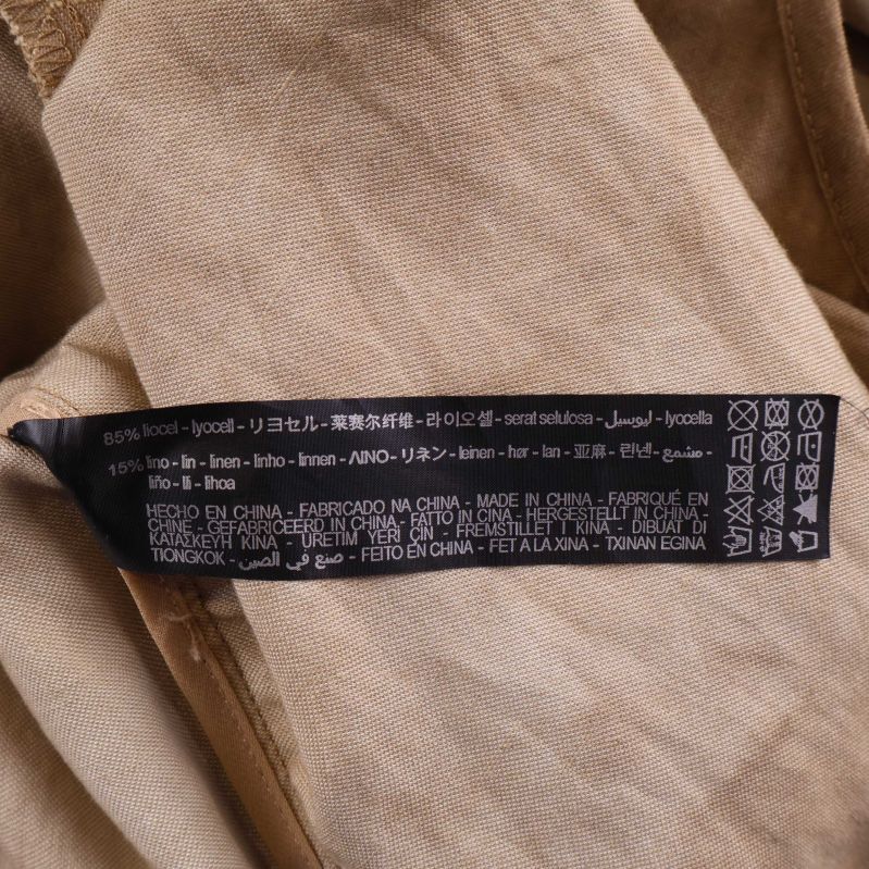 Materialetikett information