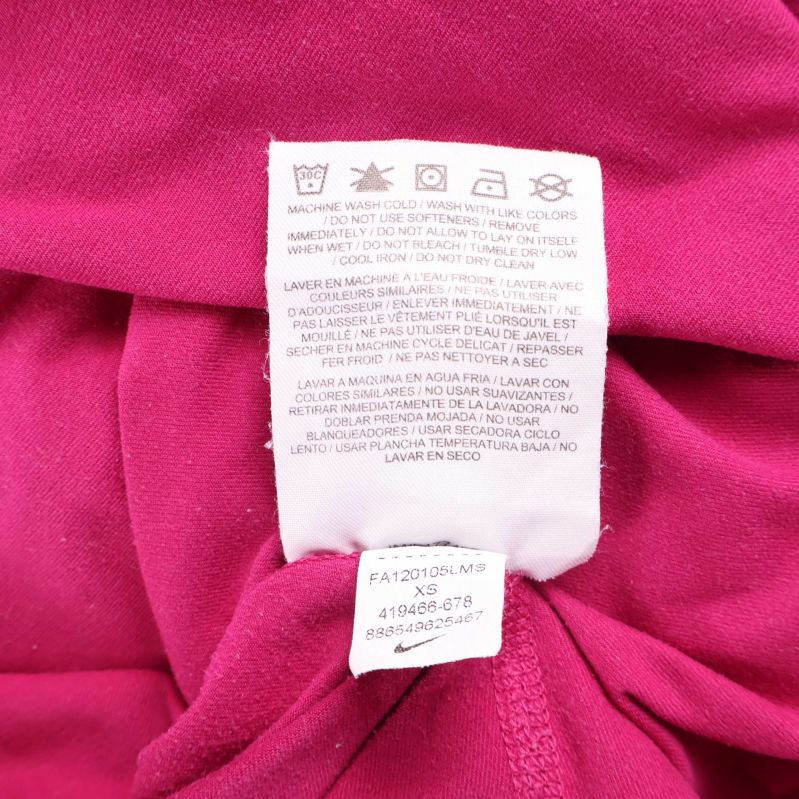 Material- och tvättinformationslapp