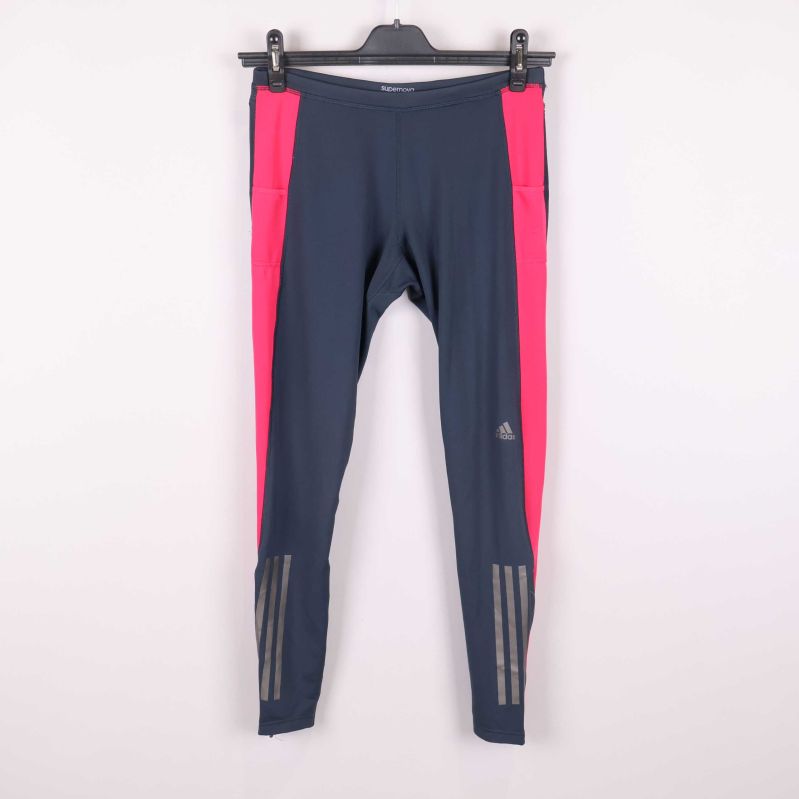 Tights med färgblock och revärer