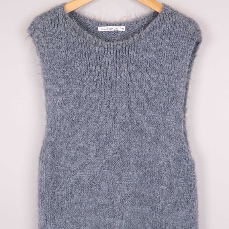 Detalj upptill av västen