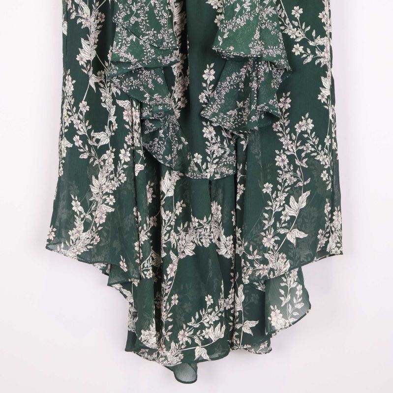 Närbild volang och mönster