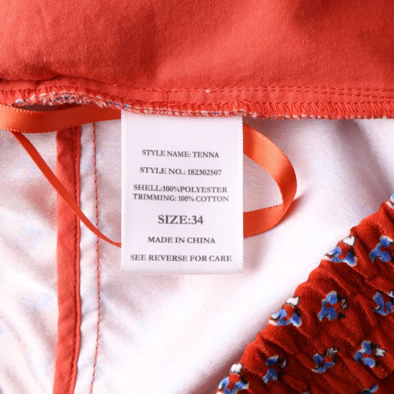 Storlek 34 och material