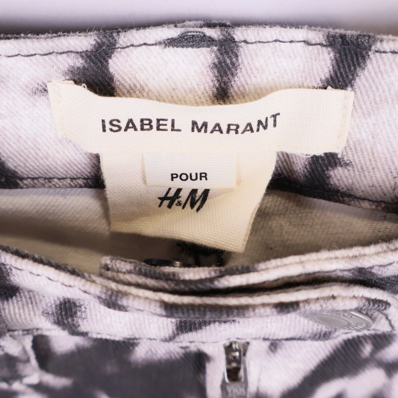 Närbild på Isabel Marant pour H&M etikett i linning