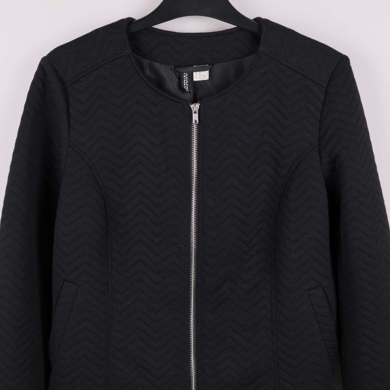 Framzoomad bild på jackans fiskbensstruktur