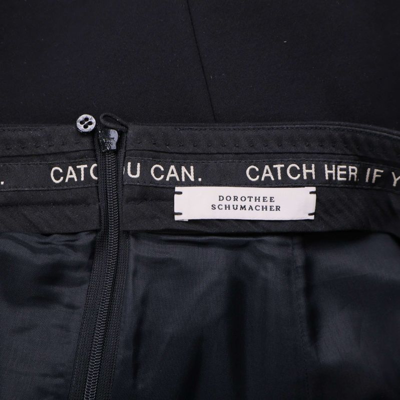 Innerdetalj och etikett från Dorothee Schumacher