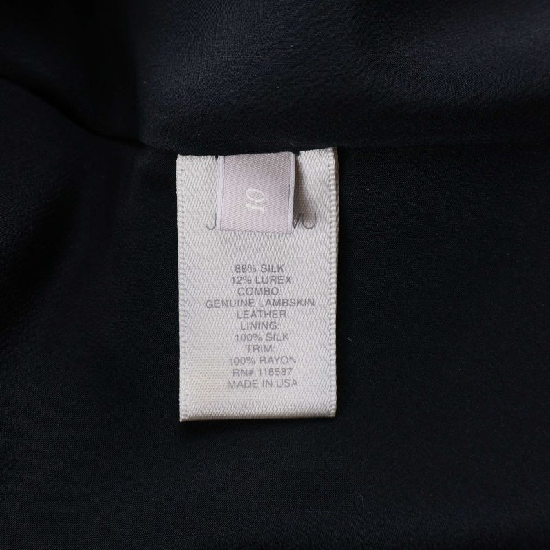 Materialetikett med sammansättning och skötsel