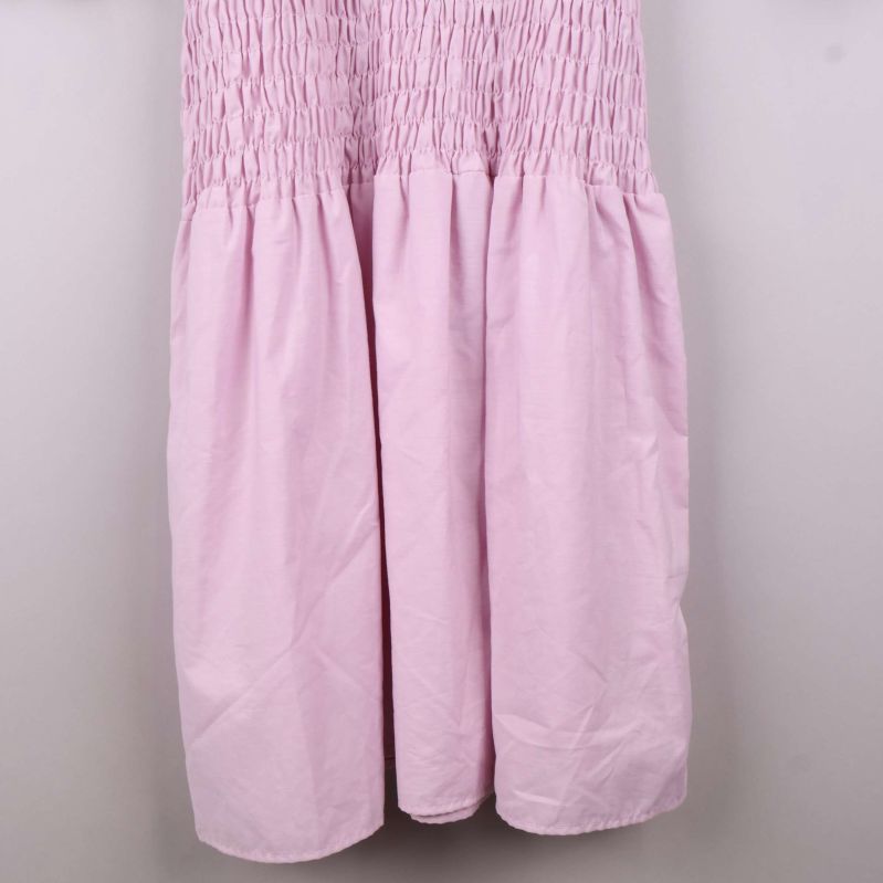 Rosa klänningens nederdel