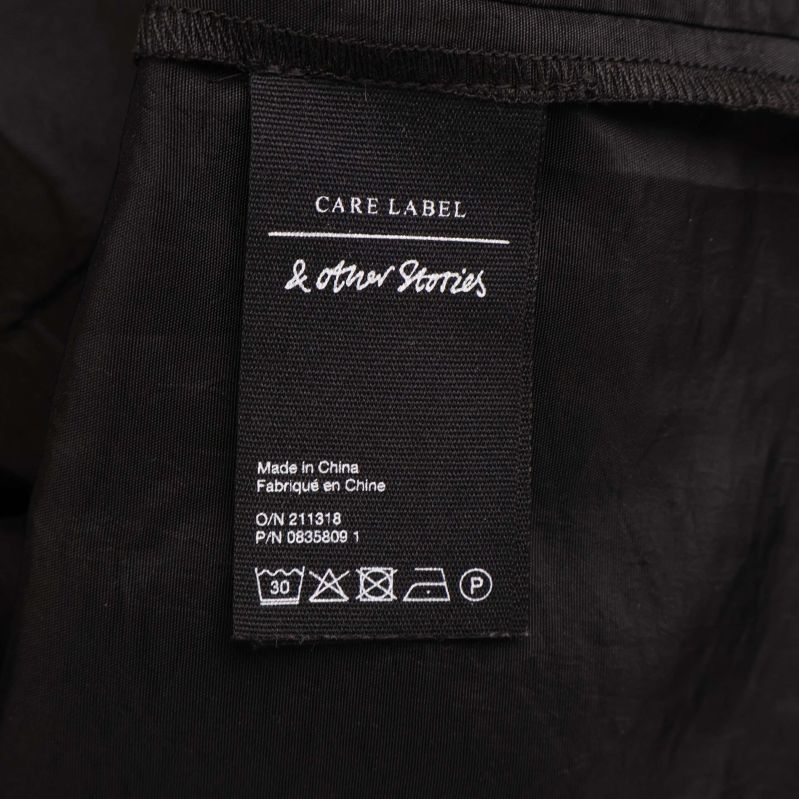 Tvättinstruktioner på etikett