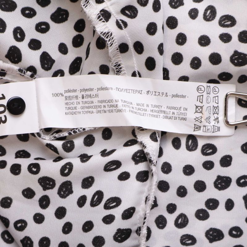 Materialetikett 100% polyester