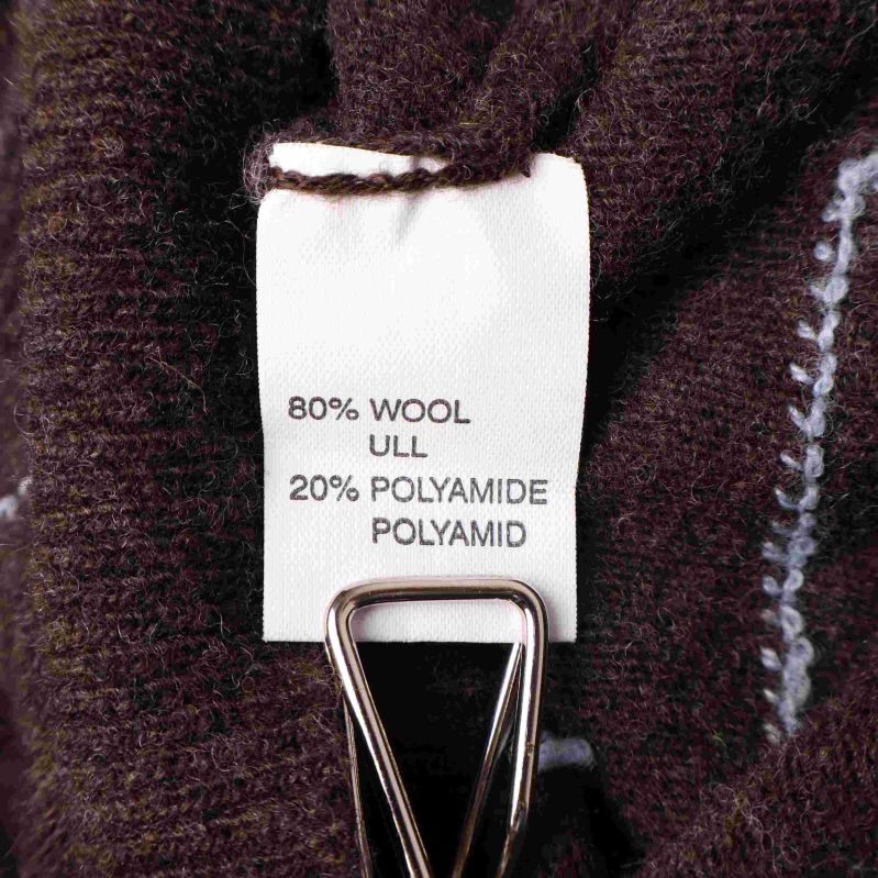 Materiallapp med 80% ull och 20% polyamid