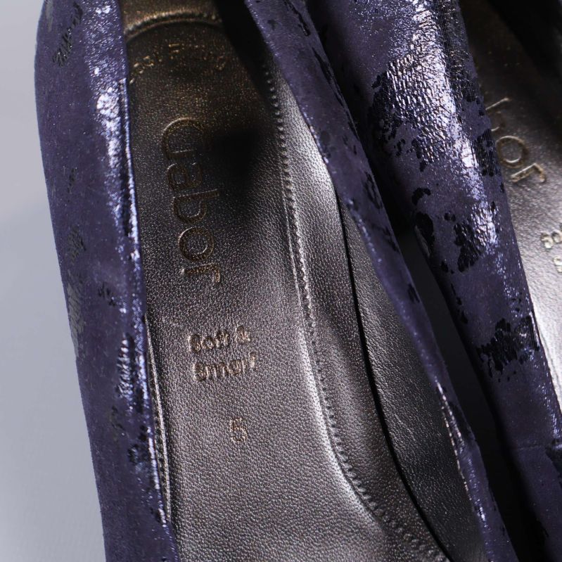 Närbild på innersula med text och storleksangivelse