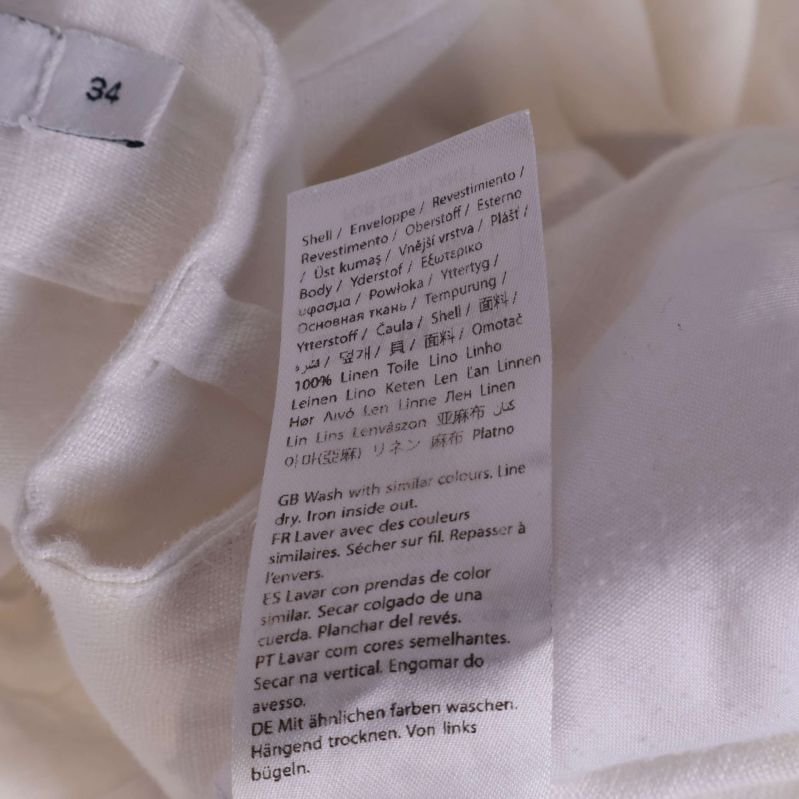 Linne och bomull material