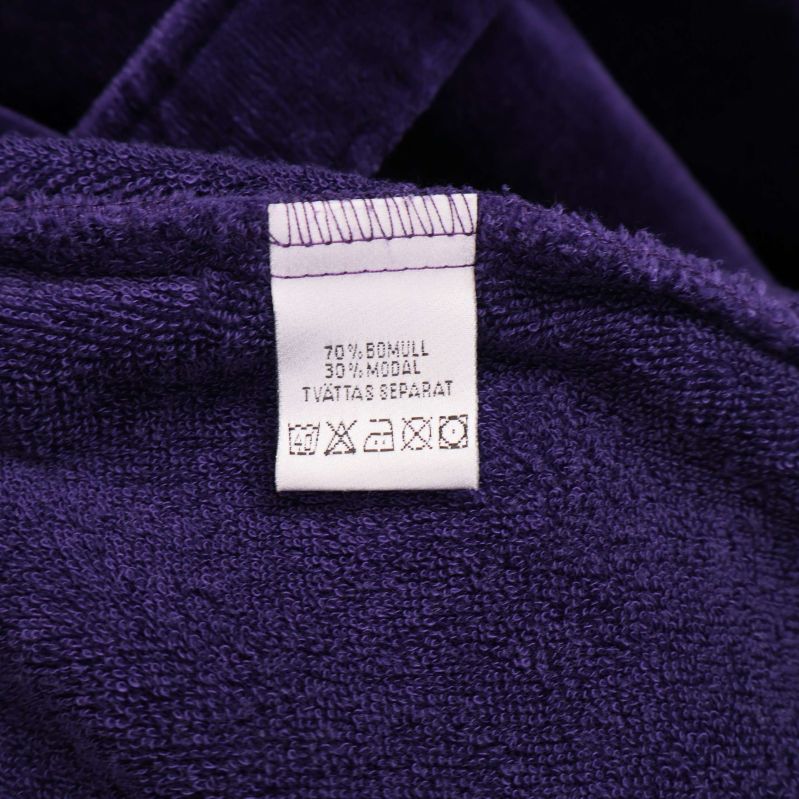 Materiallapp med 70 procent bomull och 30 procent modal