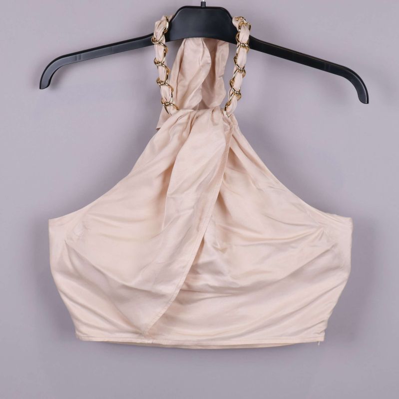 Halterneck design med kedjor