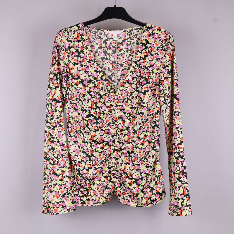 Färgglad blommig design