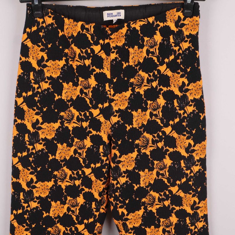 Baum und Pferdgarten etikett