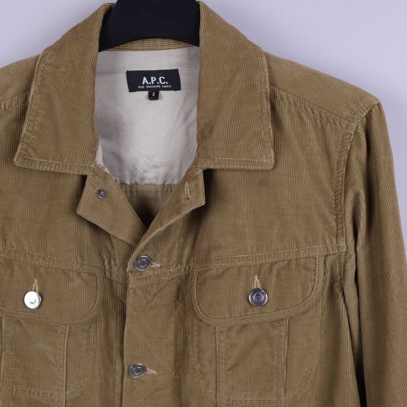 Jackans krage och fickor