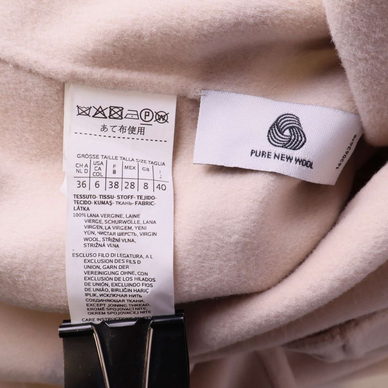 Tvättrådslapp med material och storlek 38 EU