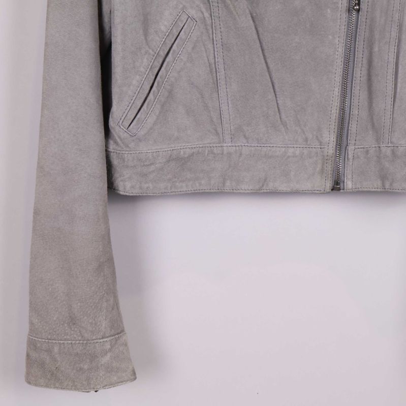 Jackans rå nederkant detalj