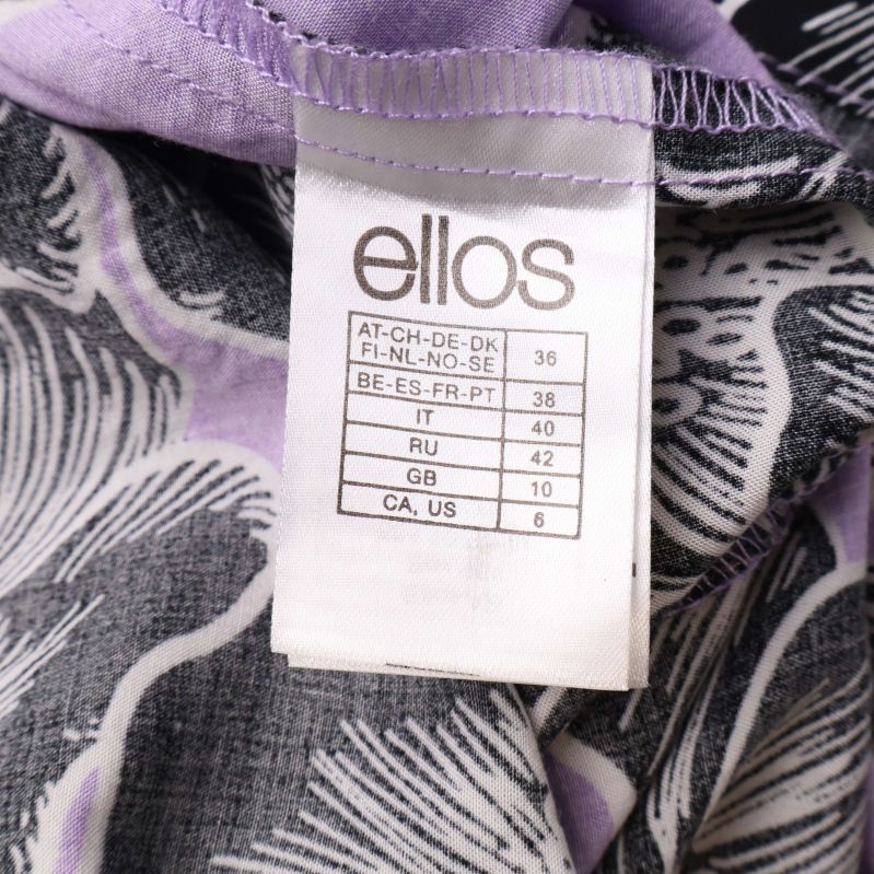 Viskos materialetikett