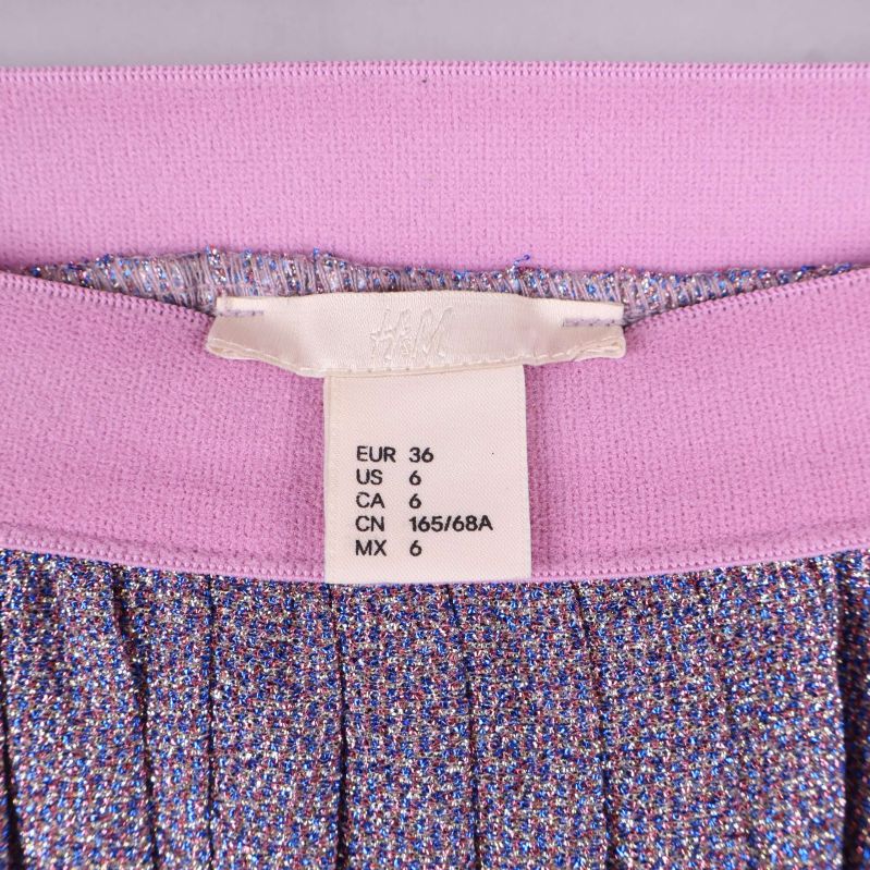 Storlek och materialetikett