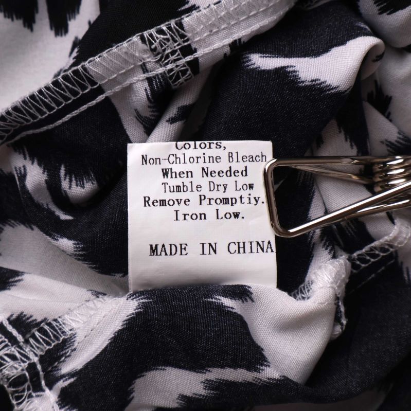 Materialinfo etikett