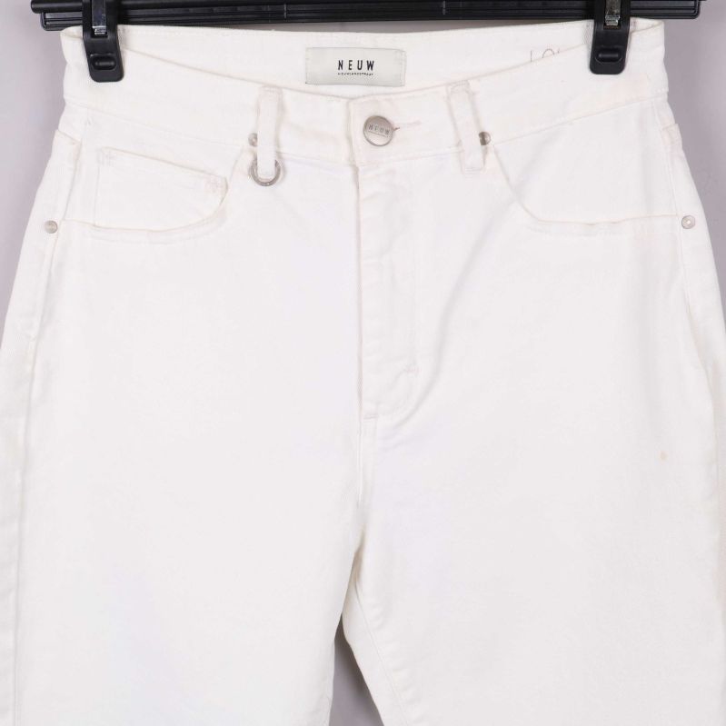 Jeans ben och sömmar