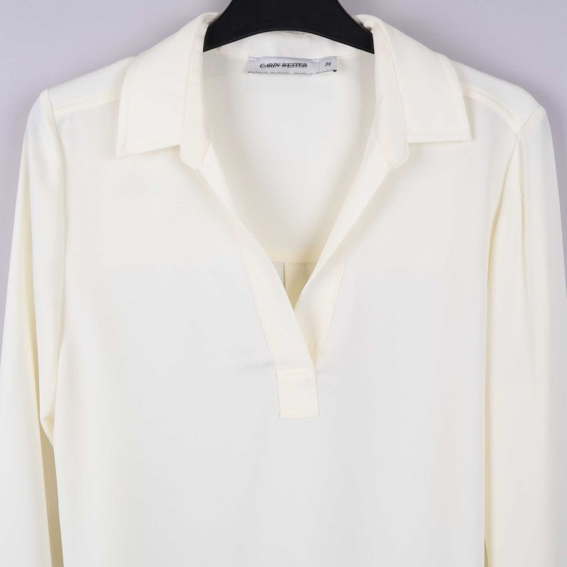 Öppen krage på blus