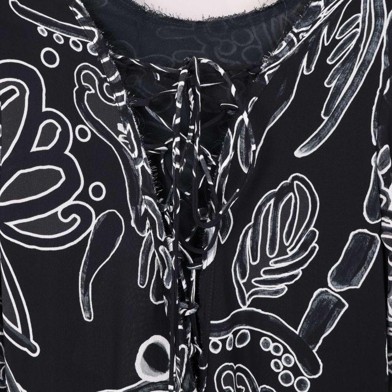 Snörning på överdelen