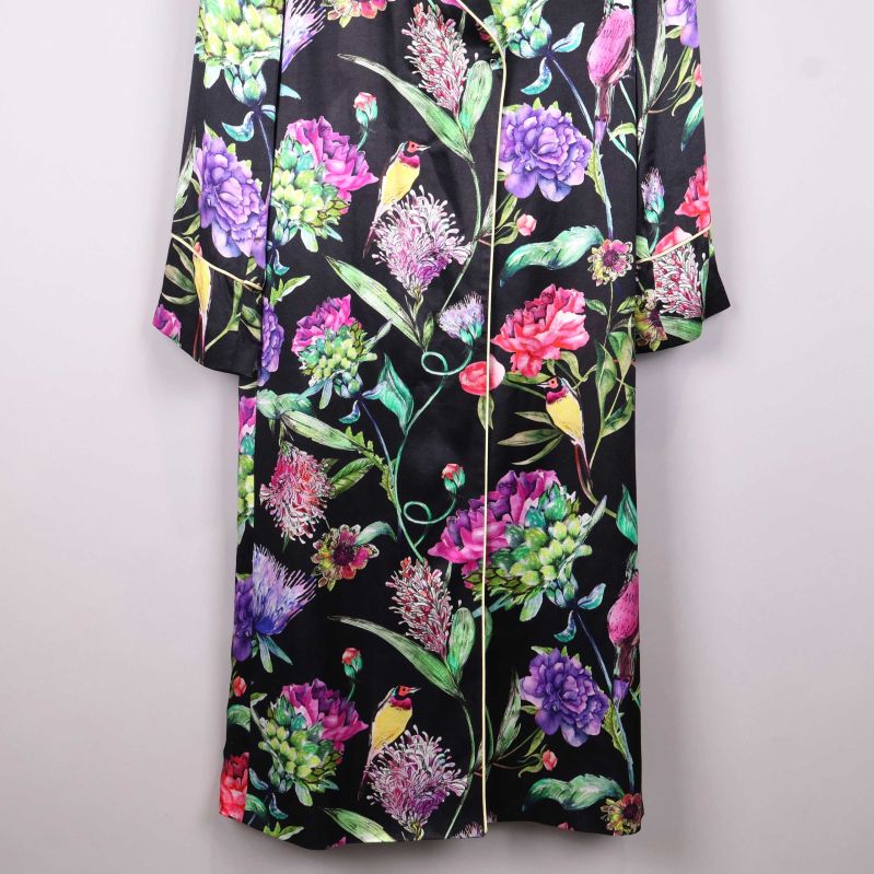 Detaljerad blommig design