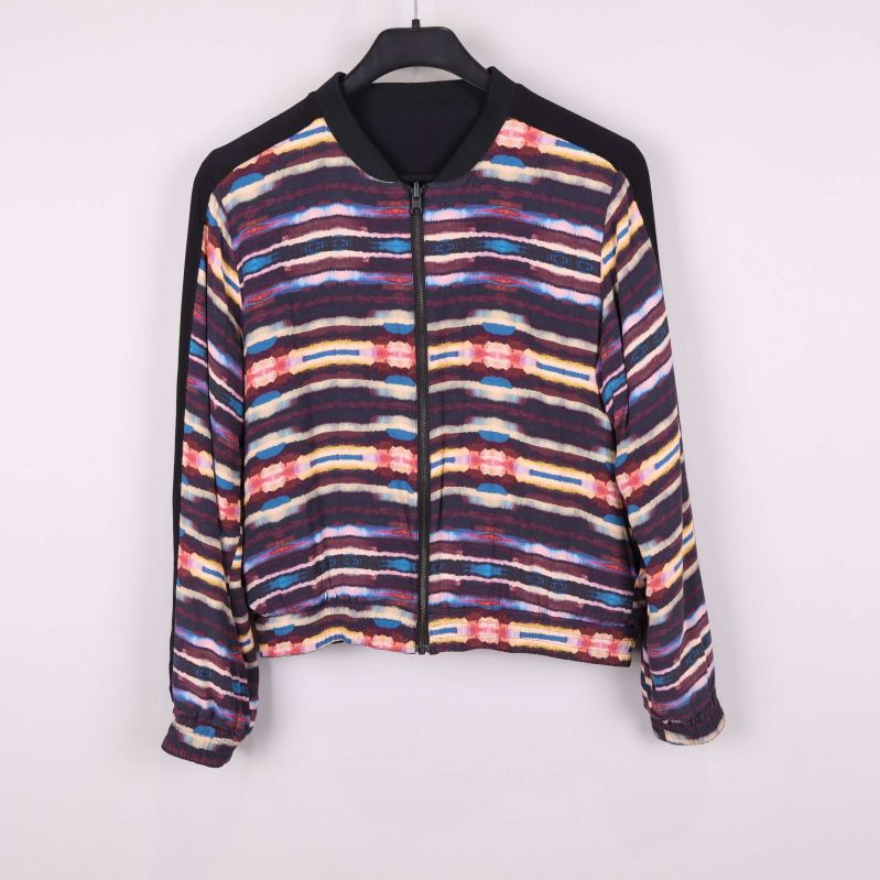 Bomberjacka med dragkedja