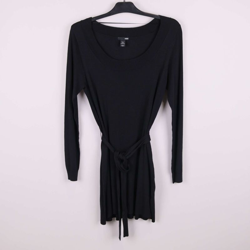 tunika med knytskärp fram