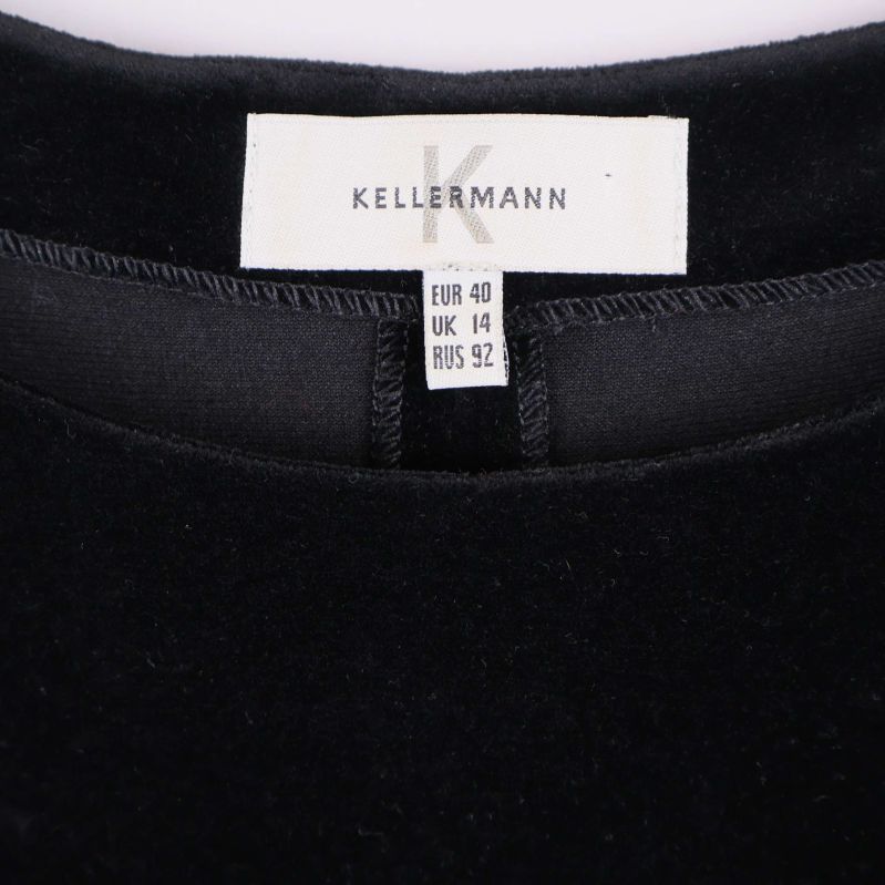 Kläderetikett med varumärket Kellermann synlig