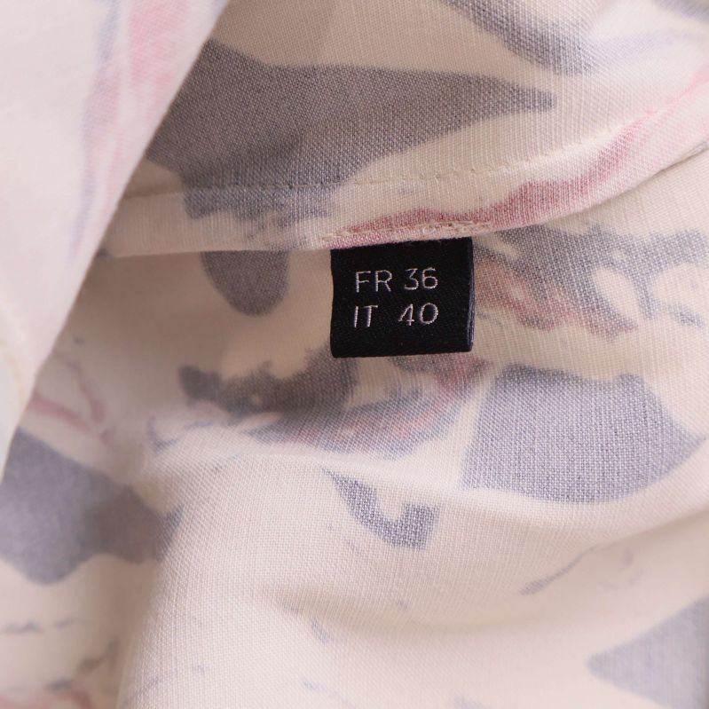 Storleksetikett visar FR 36 och IT 40