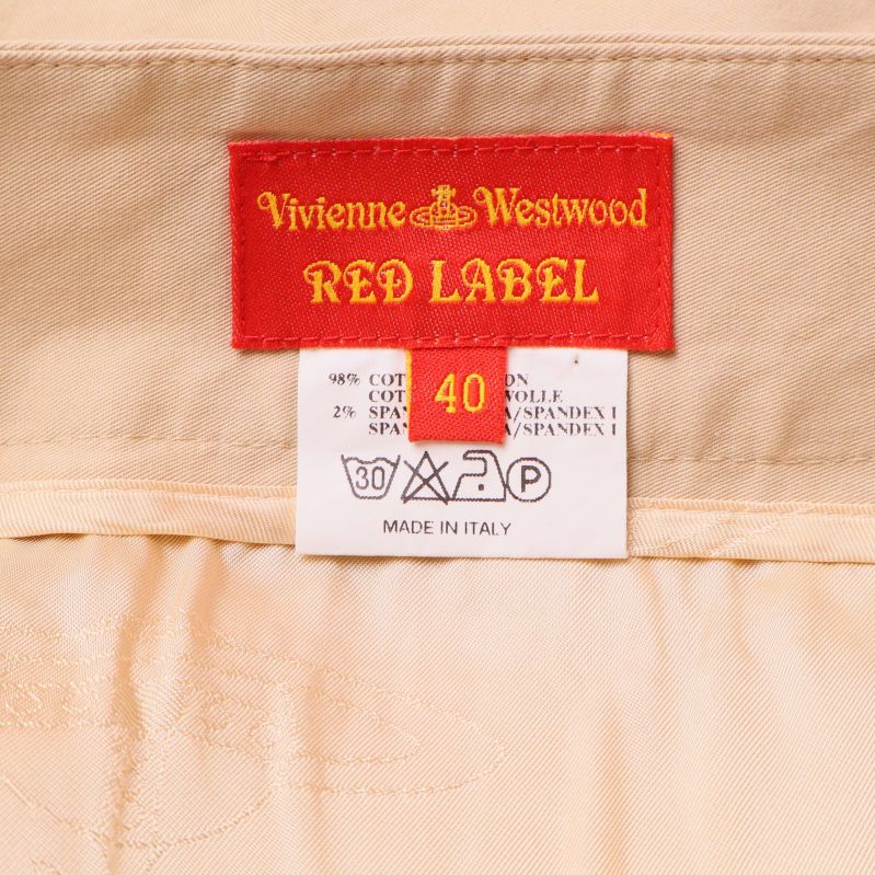 Vivienne Westwood etikett och materialinformation