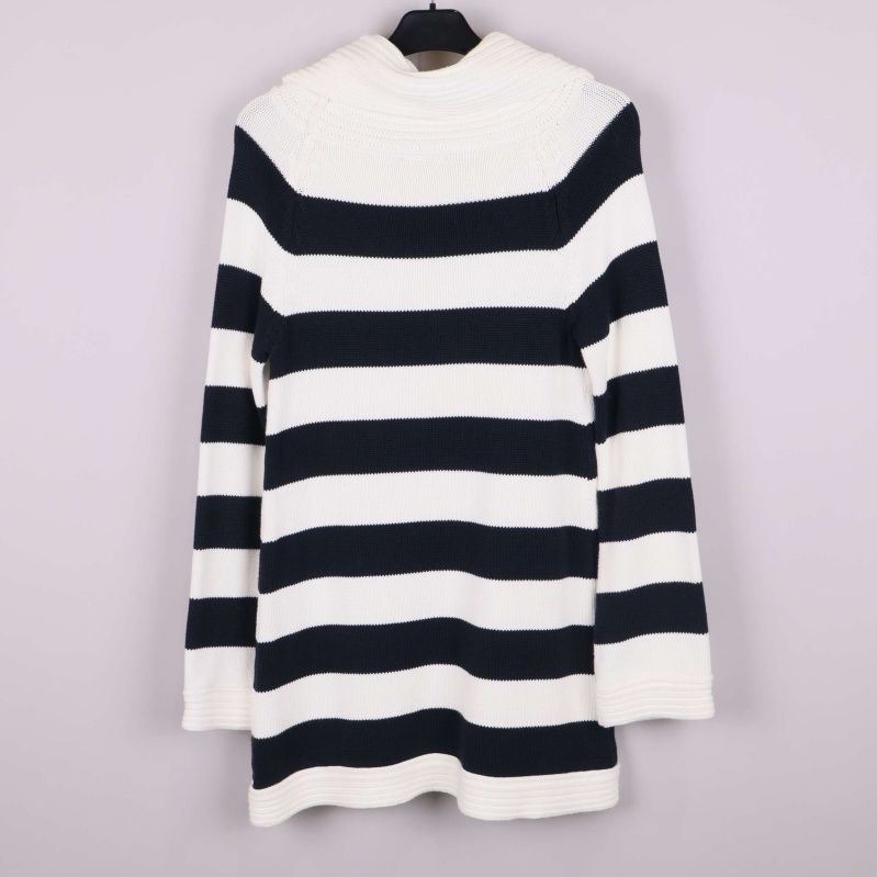 Ryggsida med svart och vita ränder