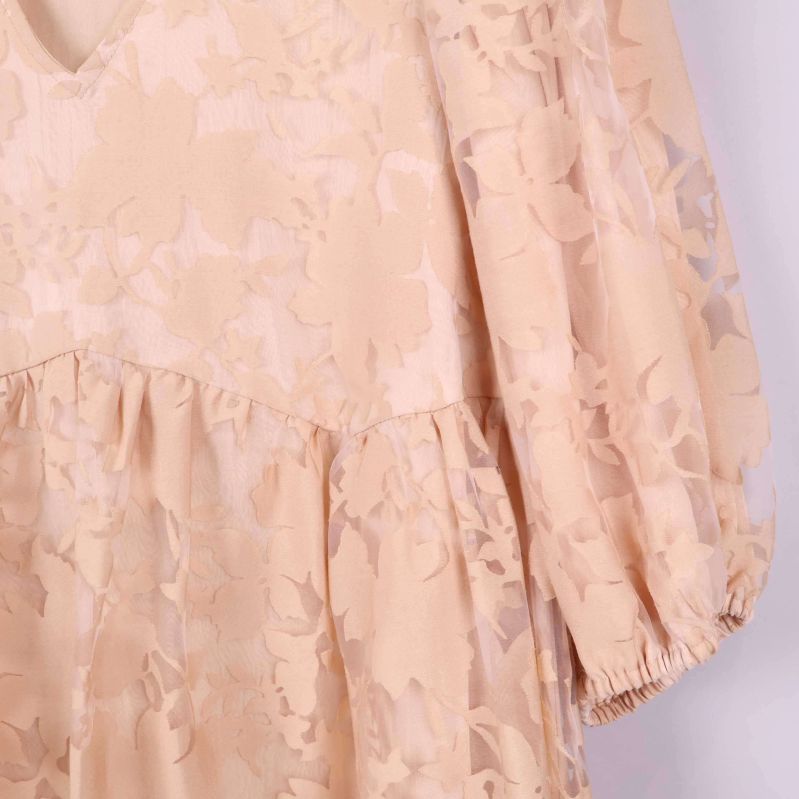 Puffärm med resåravslut