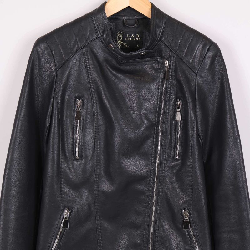 Jackans axelparti och dragkedjor